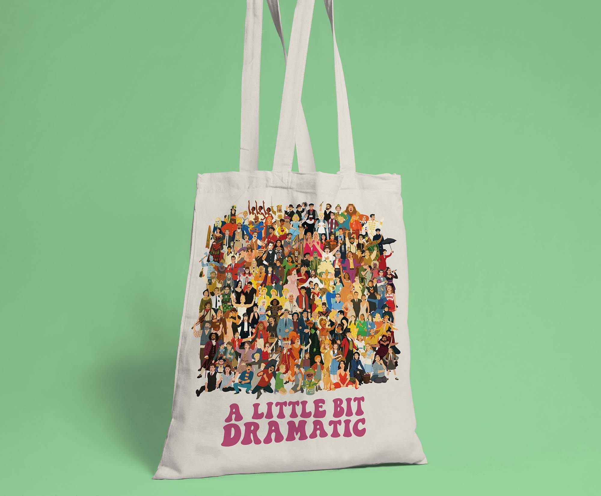 Broadway Musical Theatre Tote Bag - Musical Theatre Gift for Broadway Fans