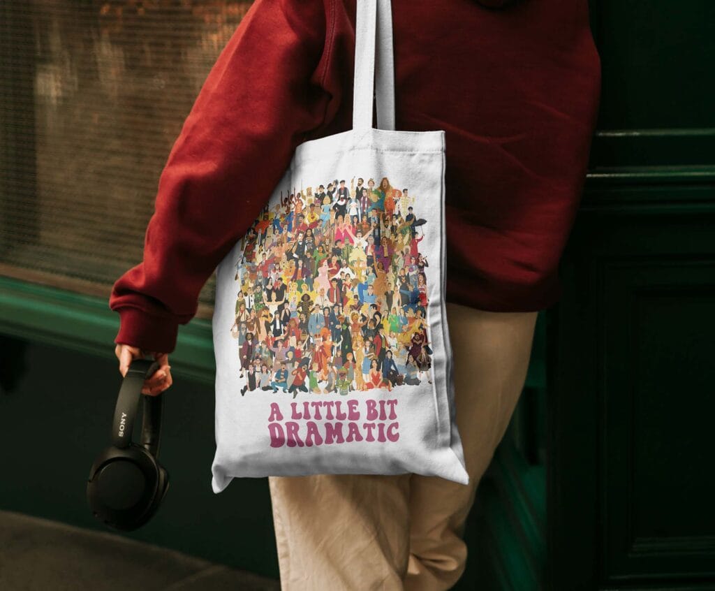 Broadway Musical Theatre Tote Bag - Musical Theatre Gift for Broadway Fans