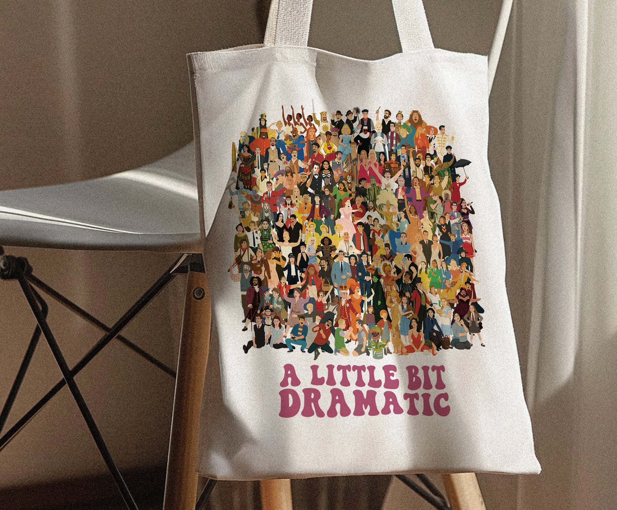Broadway Musical Theatre Tote Bag - Musical Theatre Gift for Broadway Fans