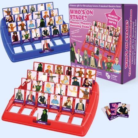 Who's On Stage - Musical Theatre Guessing Game Gift