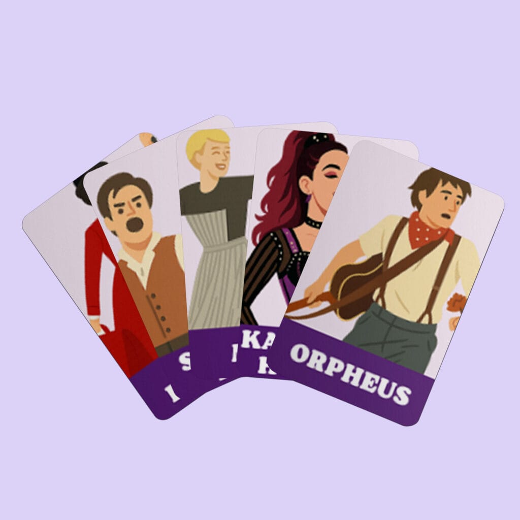 Who's On Stage - Musical Theatre Guessing Game Gift