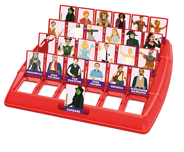 Who's On Stage - Musical Theatre Guessing Game Gift