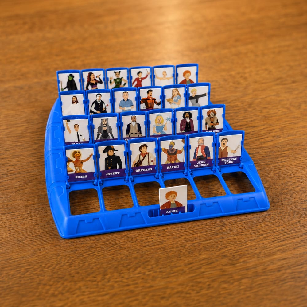Who's On Stage - Musical Theatre Gift Game