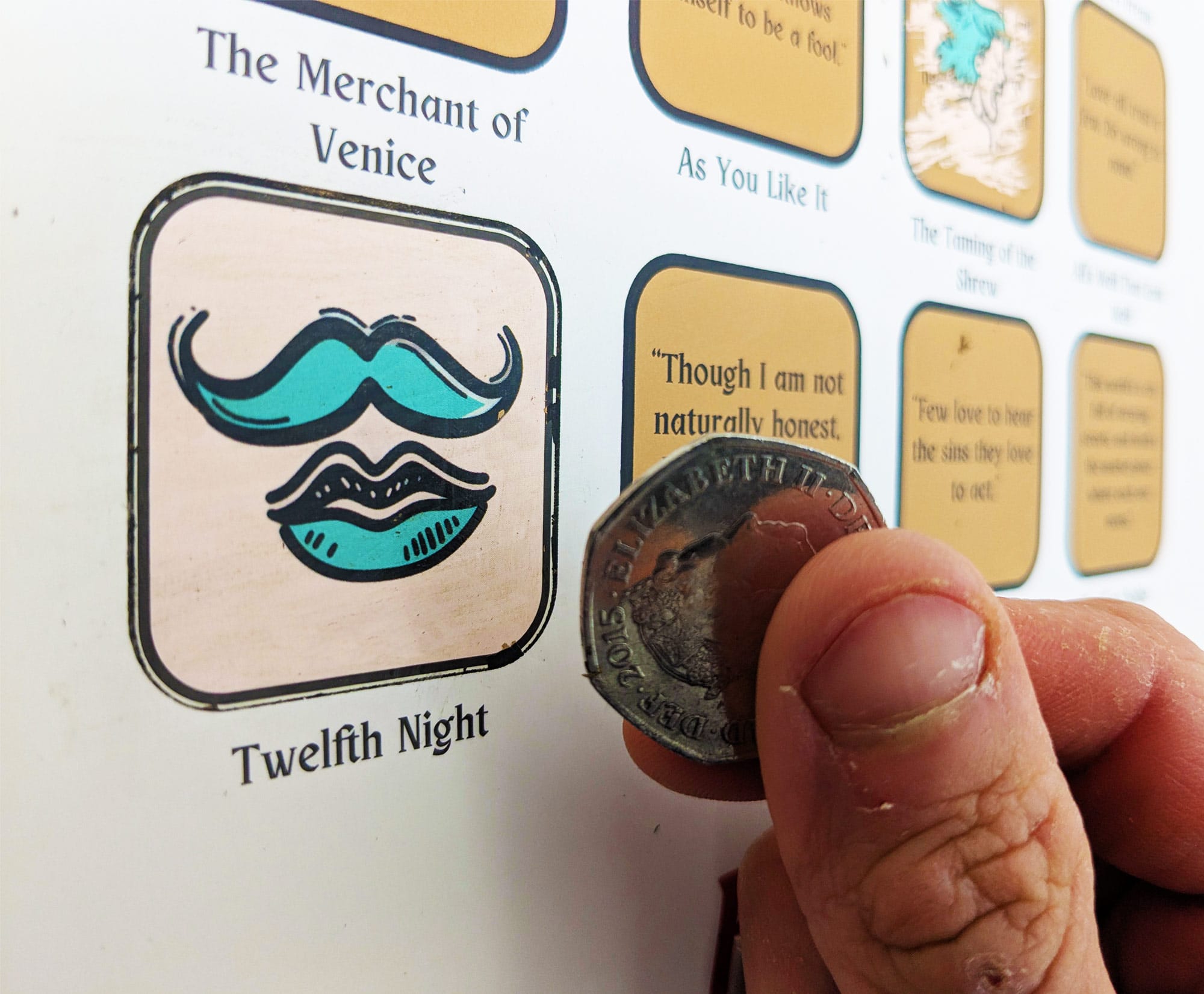 Shakespeare Plays Scratch Off Poster - Image 4